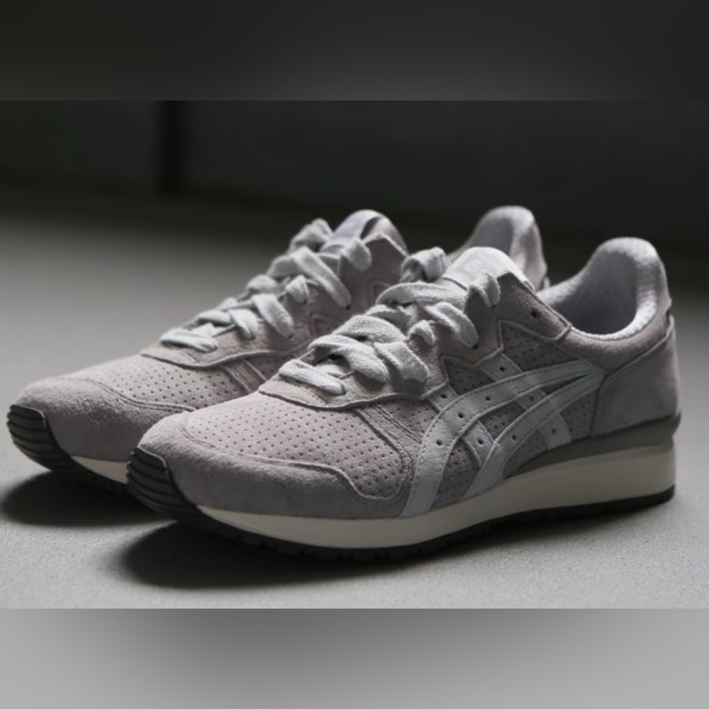 Onitsuka Tiger by Asics Grey Suede Sneakers